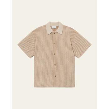 LES DEUX Easton Knitted Ss Shirt