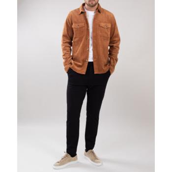 CISZERE Neo Faux  Suede Overshirt