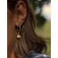 MARIA BLACK Noon Mini Earring Gold Hp