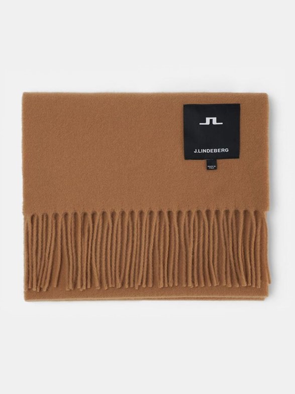 J.LINDEBERG Champ Solid Wool Scarf