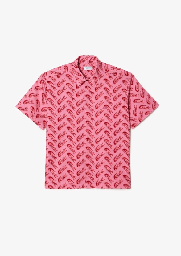 LACOSTE Short Sleeved Casual Shirt
