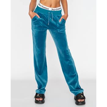 JUICY COUTURE Del Ray Classic Velour Pant Pocket Design
