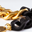 VANESSA BARONI Great Bracelet 2 Color Matt Black Gold Vintage