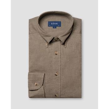 ETON Flannel Shirt, Slim